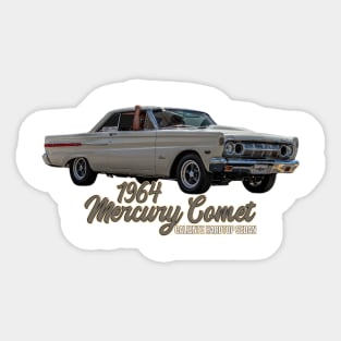 1964 Mercury Comet Caliente Hardtop Sedan Sticker